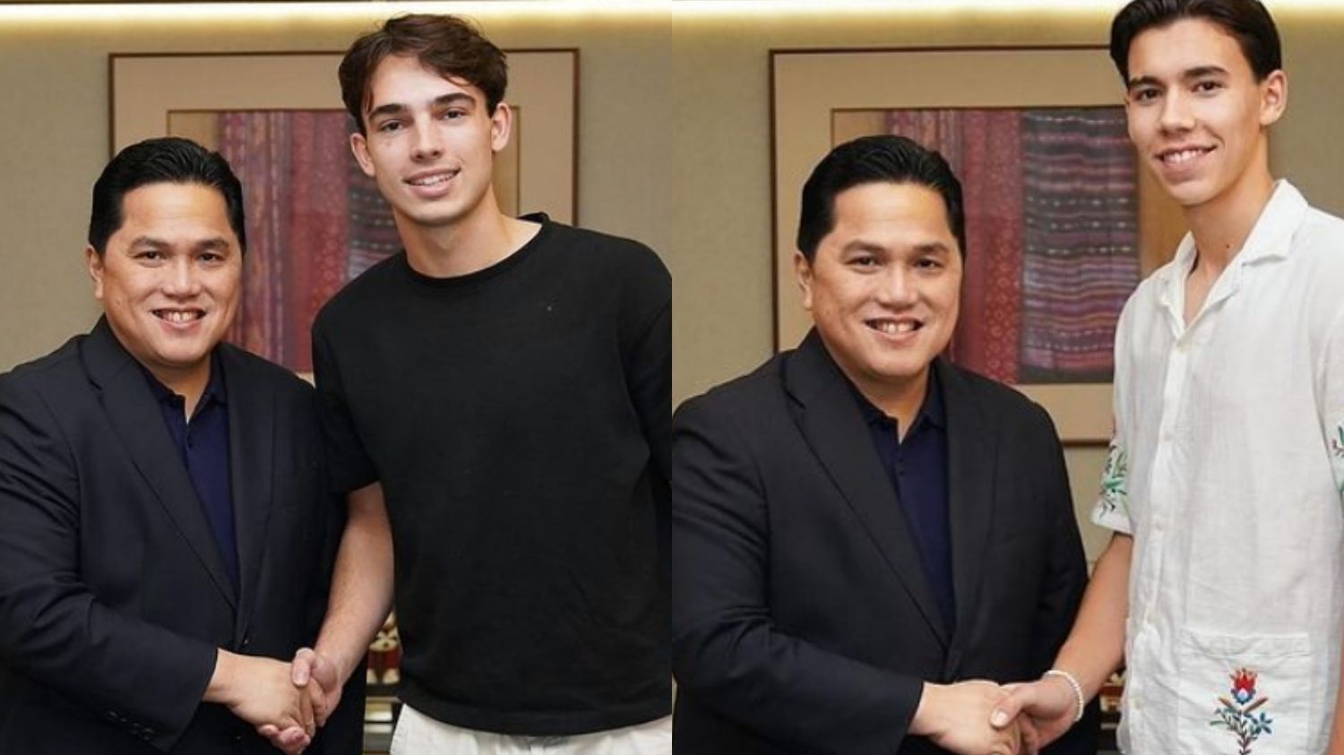 Timnas Indonesia Tambah Amunisi, Erick Thohir Umumkan Naturalisasi Tim Geypens dan Dion Markx