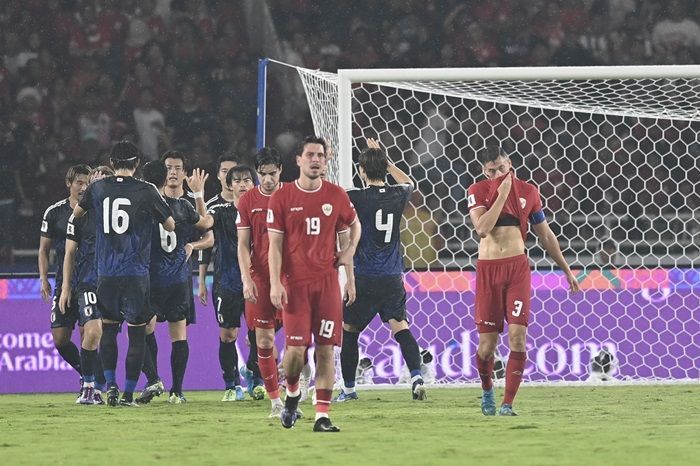 Hasil Timnas Indonesia vs Jepang: Skuad Garuda 'Diajarin' Main Bola oleh Samurai Biru, Kena Bantai 4 Gol Tanpa Balas!