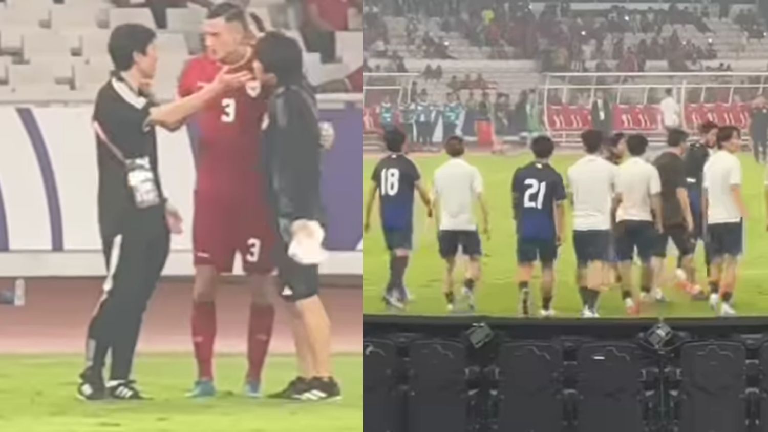 Momen Jay Idzes Minta Staf Jepang Keluar Lapangan untuk Hormati Tradisi Timnas Indonesia