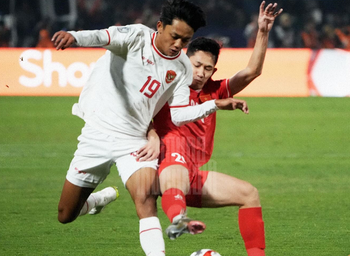 Timnas Indonesia Gagal Curi Kemenangan di Kandang Vietnam, Skuad Garuda Kalah 0-1