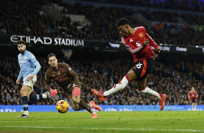 Hasil Derby Manchester: Amad Diallo Jadi Pahlawan, MU Comeback Menang 2-1