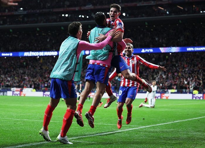 Atletico Madrid Raih 3 Poin Penting Kontra Leverkusen Berkat Brace Julian Alvarez