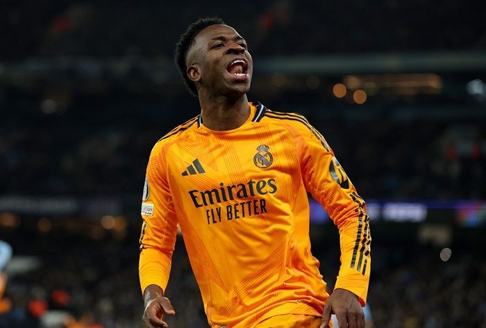 Komentar Vinicius Jr soal Banner Sindiran dari Suporter Manchester City