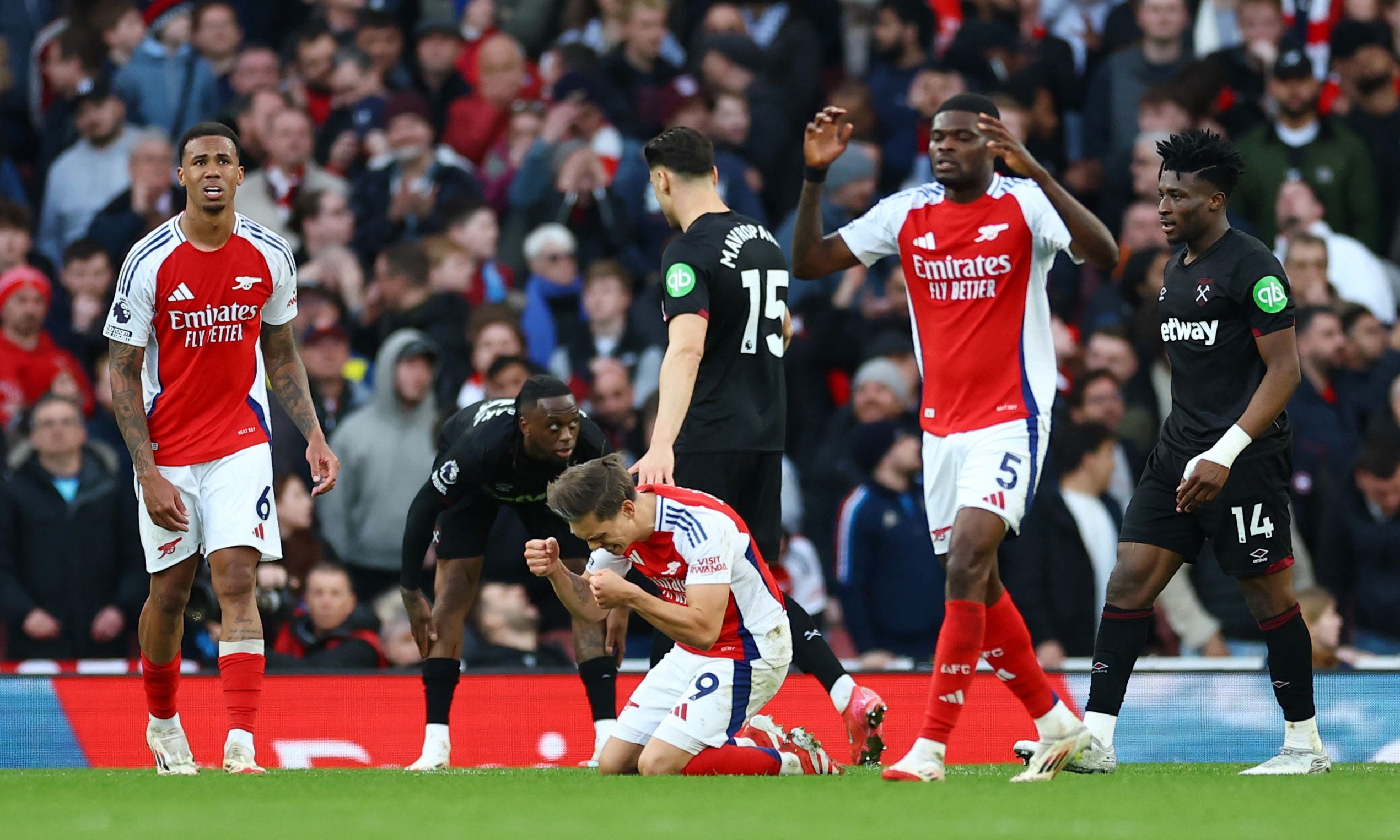 Arsenal Keok di Tangan West Ham, The Gunners Gagal Duduki Puncak Klasemen Liga Inggris