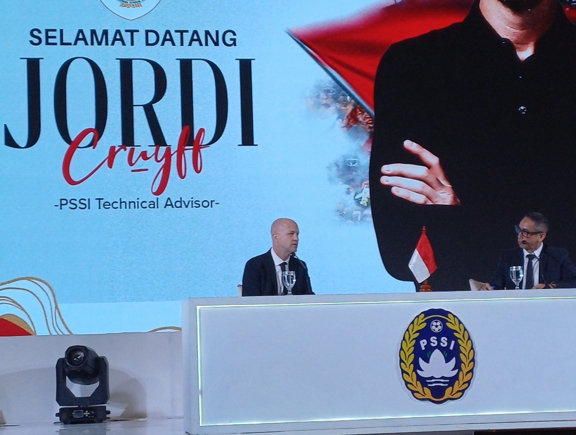 Dikenalkan PSSI, Jordi Cruyff Kagum dengan Passion Indonesia