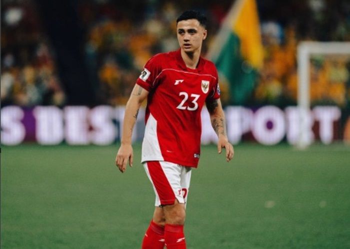 Eliano Reijnders Akui dapat Nasihat dari Sang Kakak usai Gagal Bobol Gawang Australia