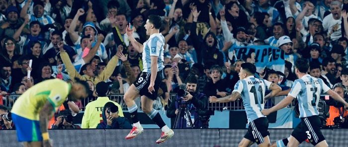 Argentina Amankan Satu Tempat di Piala Dunia 2026 Usai Taklukkan Brasil 4-1 Tanpa Messi