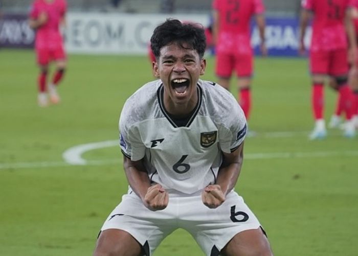  Profil Evandra Florasta, Gelandang Pekerja Keras Penyumbang Gol Kemenangan Timnas Indonesia U-17 Atas Korea Selatan