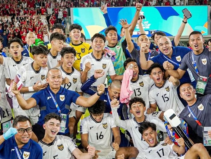 Timnas Indonesia U-17 Lolos ke Piala Dunia U-17 2025, Para Pemain Timnas Senior Ikut Happy!