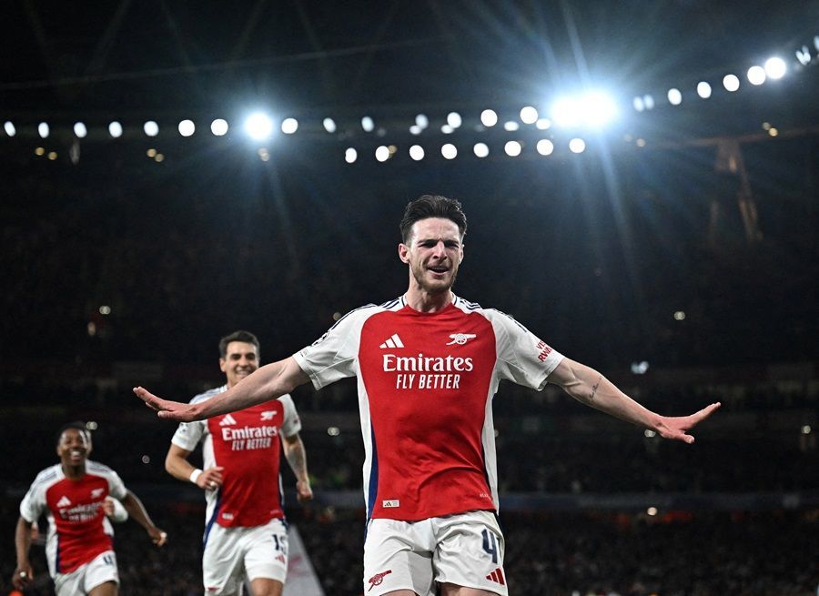 Cetak Brace Indah via Tendangan Bebas ke Gawang Real Madrid, Declan Rice Langsung Sesumbar