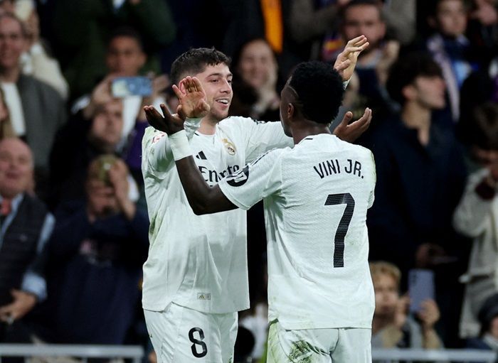 Gol Telat Federico Valverde Bawa Real Madrid Kalahkan Athletic Bilbao 1-0