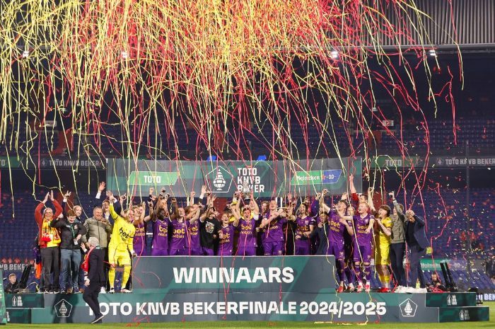 Juara KNVB Cup, Dean James dan Go Ahead Eagles Bakal Main di Liga Europa Musim Depan