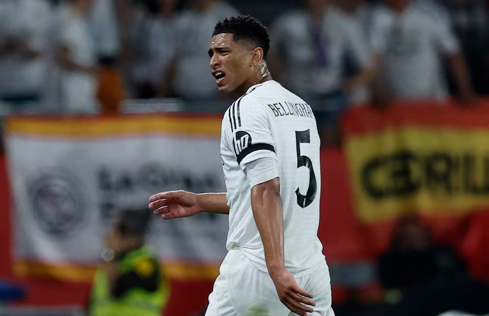 Jude Bellingham Tuduh Wasit Berpihak ke Barcelona dalam Kekalahan Real Madrid di Final Copa del Rey