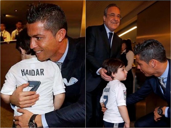 Dari Duka ke Bernabeu: Kisah Haru Haidar Ketemu Idolanya, Cristiano Ronaldo!