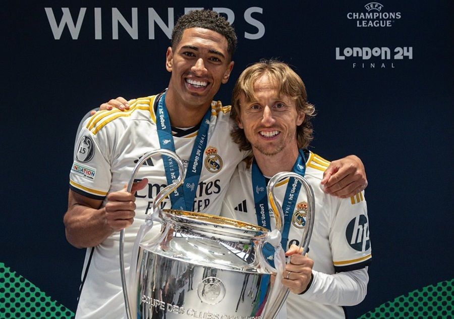 Pesan Emosional Jude Bellingham untuk Luka Modric yang Akan Pergi dari Real Madrid