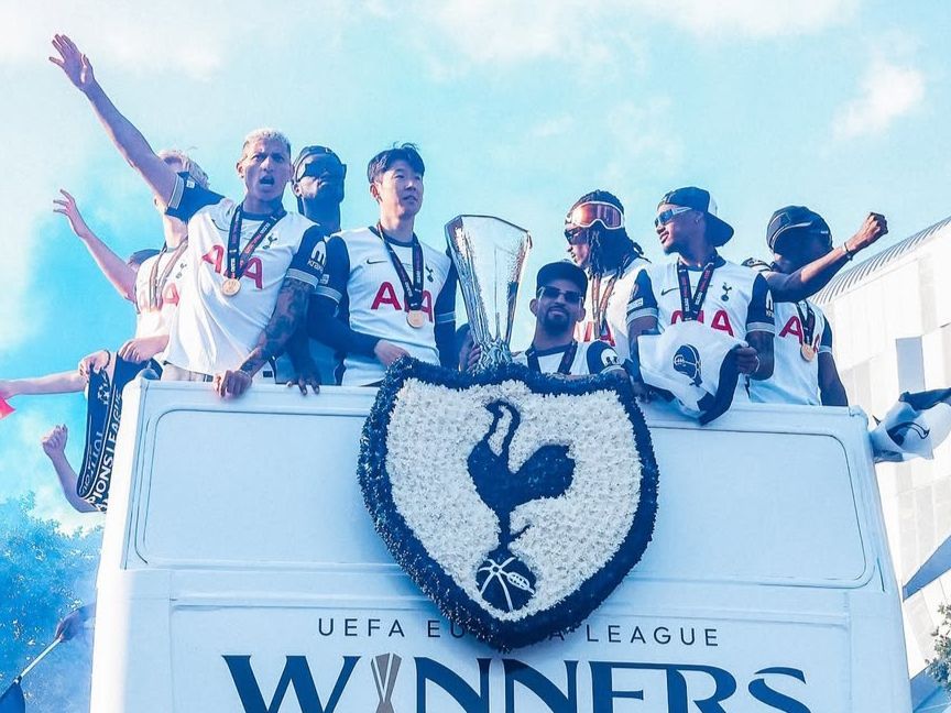 Tottenham Hotspur Gelar Parade Juara Europa League 2025  di Kota London