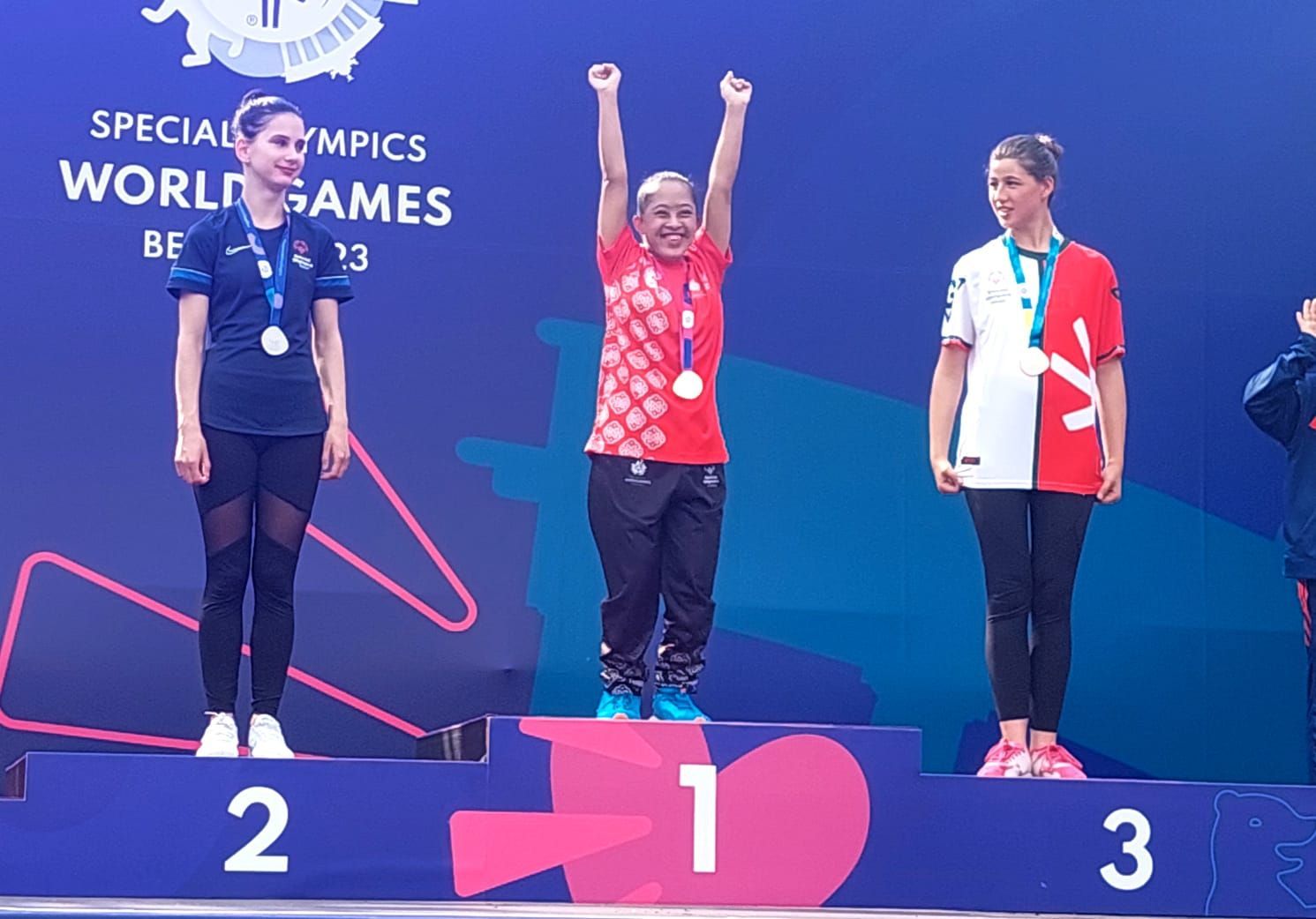 Pesenam Putri Nur Hazizah Persembahkan Emas Pertama di Ajang Special Olympics Summer Games Berlin