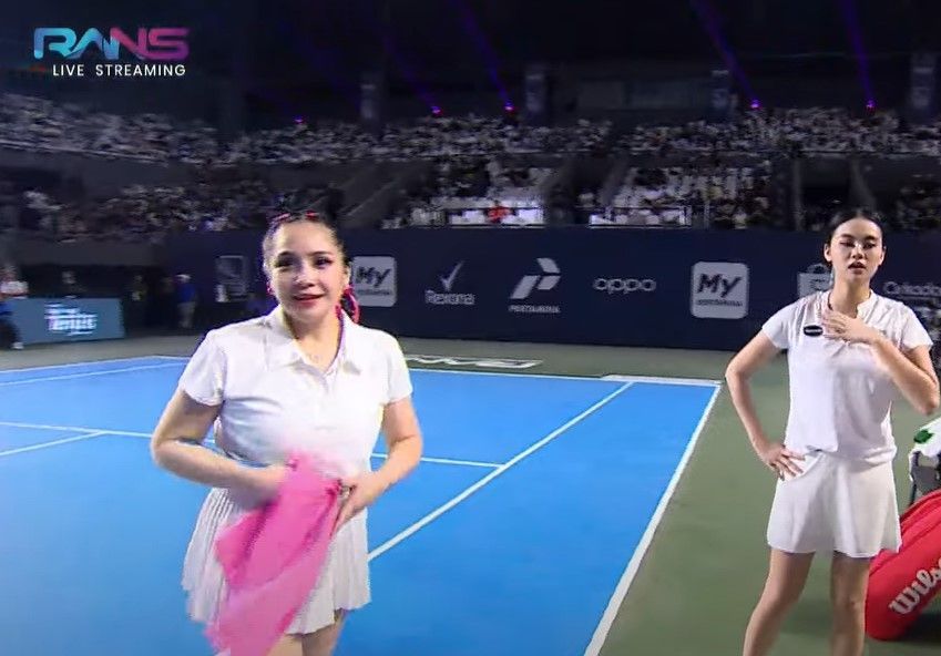 Gagal Menang di Lagi-Lagi Tenis, Nagita Slavina Gak Kecewa