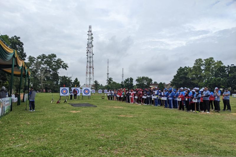 Atlet Panahan Nasional Ramaikan Porprov Jambi 2023