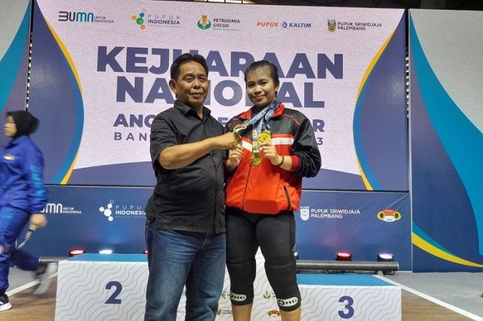 Usai Pertajam Rekornas, Lifter Restu Anggi kian Pede Tatap Kejuaraan Dunia Angkat Besi 2023