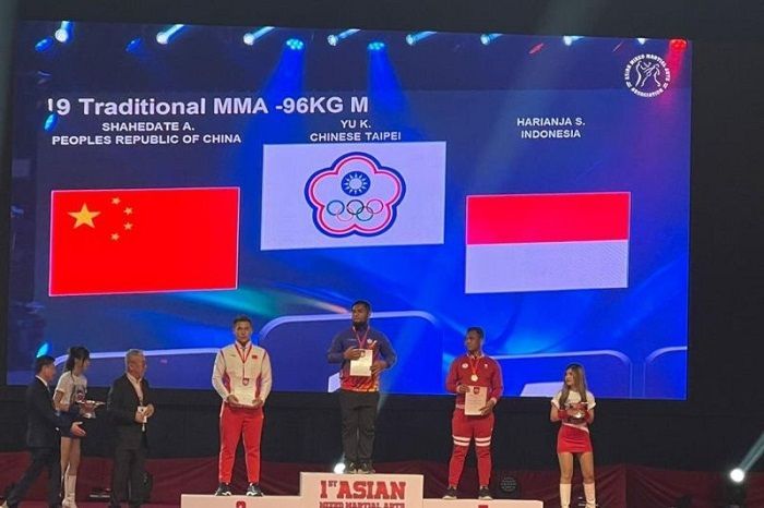 Membanggakan! Timnas MMA Indonesia Sabet 4 Medali di Kejuaraan Asia 2023