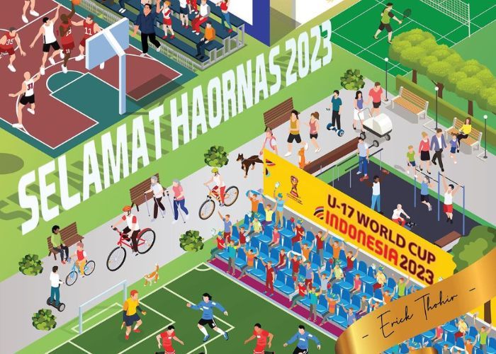 Erick Thohir Peringati Haornas 2023: Olahraga Menjadi Bagian Besar dalam Perjalanan Hidup Saya!