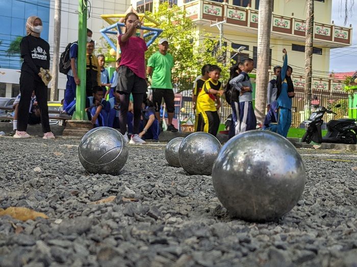 FOPI Cari Bibit Unggul Atlet Petanque di Kota Parepare Lewat Turnamen Antar Pelajar