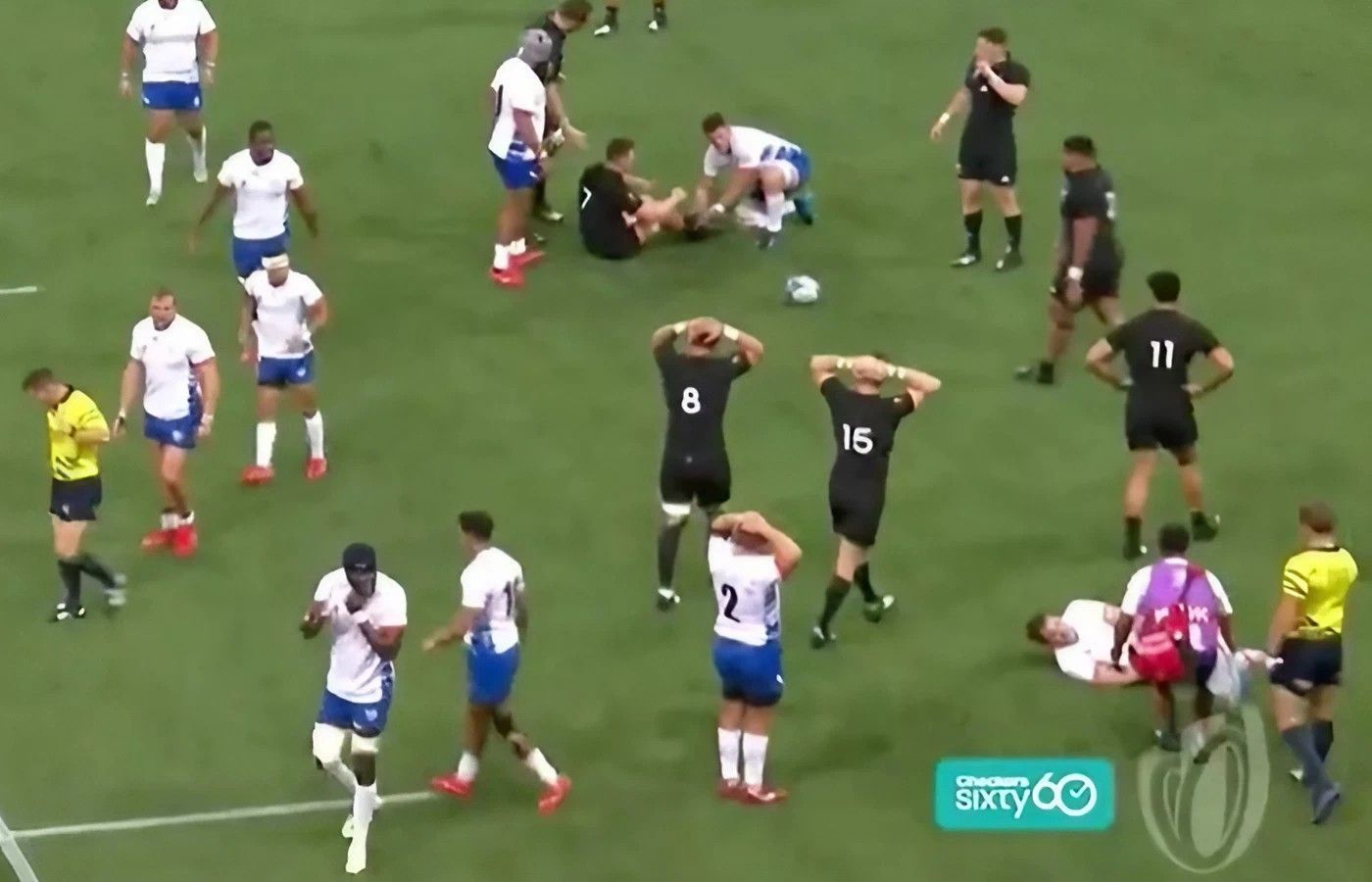 Cedera Horor! Pemain Rugby Ini Kakinya Sampai Pindah Posisi, Stasiun TV Gak Berani Tayangin Ulang