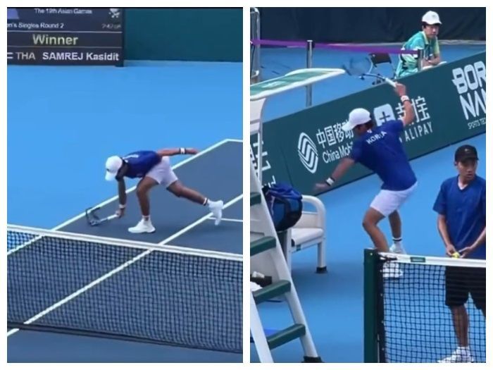Ngamuk Usai Kalah di Asian Games 2022, Petenis Korsel Ini Panen Hujatan Netizen