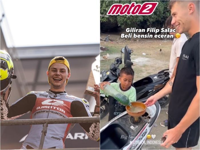 Video Kocak Filip Salac 'Melokal' saat Liburan di Bali, Beli Bensin di Tempat Eceran