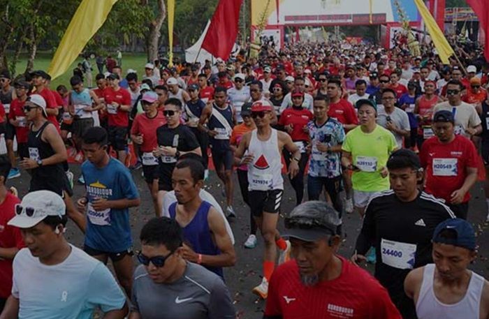 Diikuti oleh 10.000 Pelari, Borobudur Marathon 2023 Dimulai