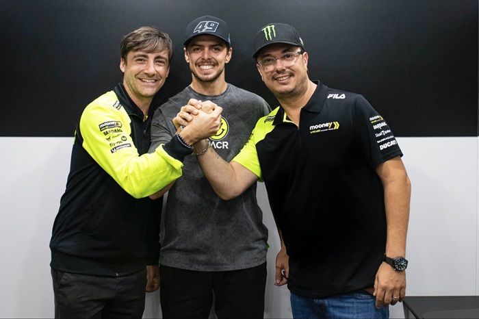 Resmi! Fabio Di Giannantonio Bakal Bela VR46 di MotoGP 2024
