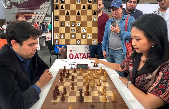 Pecatur Indonesia yang Pernah Bungkam 'Dewa Kipas' Berhasil Kalahkan GM Hikaru Nakamura 