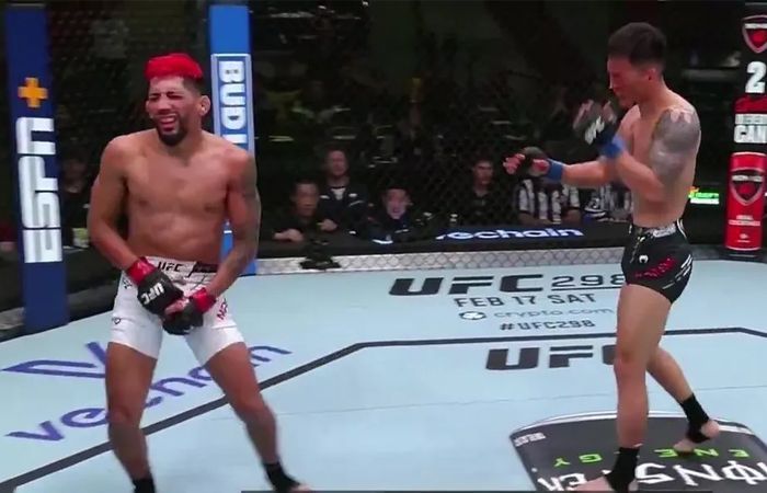 Kacau! Pertarung UFC Lakukan Tindakan Ilegal: Tendang Bagian Selangkangan dan Tusuk Mata Lawannya