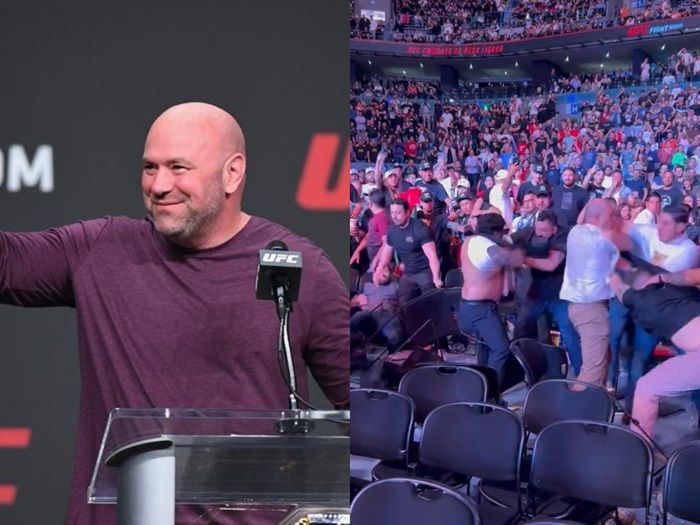 Penonton Baku Hantam di Tribun, Bos UFC: Ini Hal Gila yang Pernah Saya Lihat