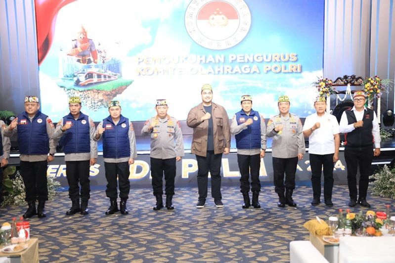 Komite Olahraga Polri Diresmikan Kapolri, Siap Jadi Wadah Para Polisi Atlet