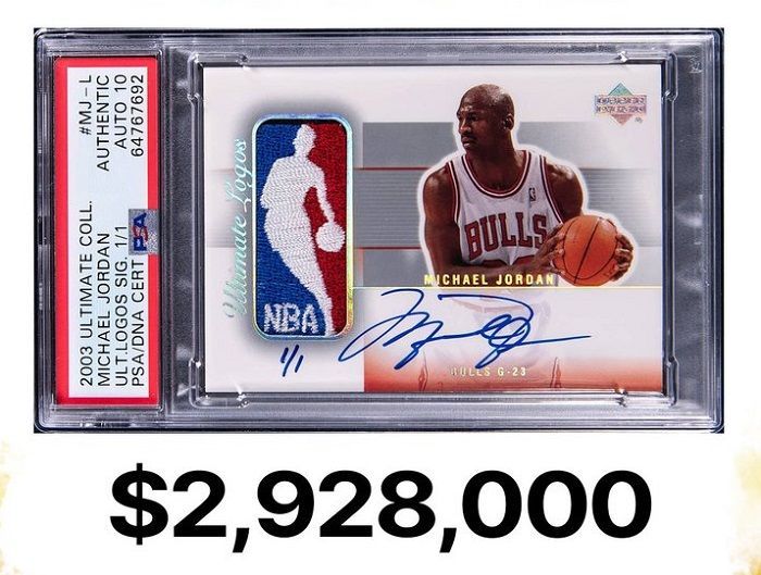 Kartu Basket Michael Jordan Terjual Rp47 Miliar