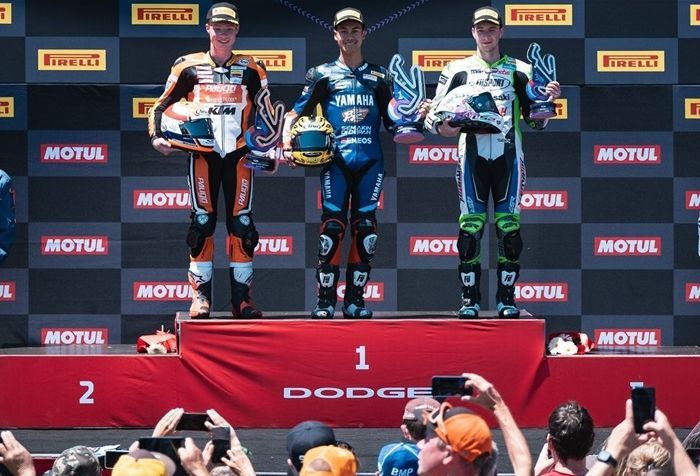 Kemenangan Aldi Satya Mahendra di WorldSSP300 Italia Banggakan Indonesia di Kancah Internasional