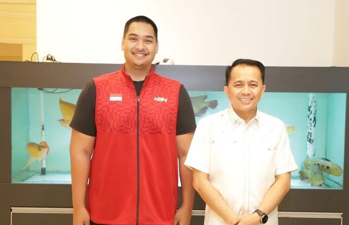 Usai Dilantik Jadi Pj Gubsu, Agus Fatoni Gercep Temui Menpora Bahas Persiapan PON 2024
