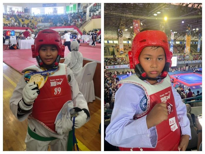 Kenzie Almortaza Maulidan, Bintang Muda Taekwondo dari Kota Malang