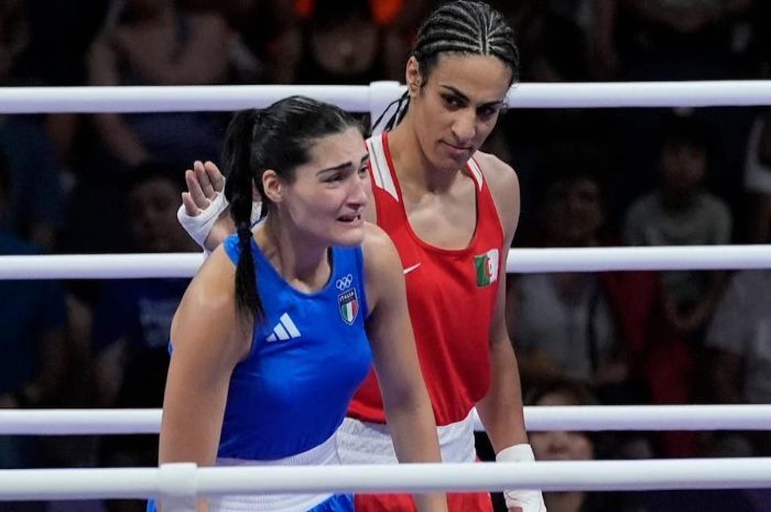 Imane Khelif Menang Cepat atas Angela Carini, IOC Jadi Sorotan Publik Figur Karena Adanya Masalah Gender