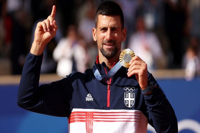 Novak Djokovic Raih Medali Emas Olimpiade Paris 2024, Karier Tenis Sudah Lengkap!