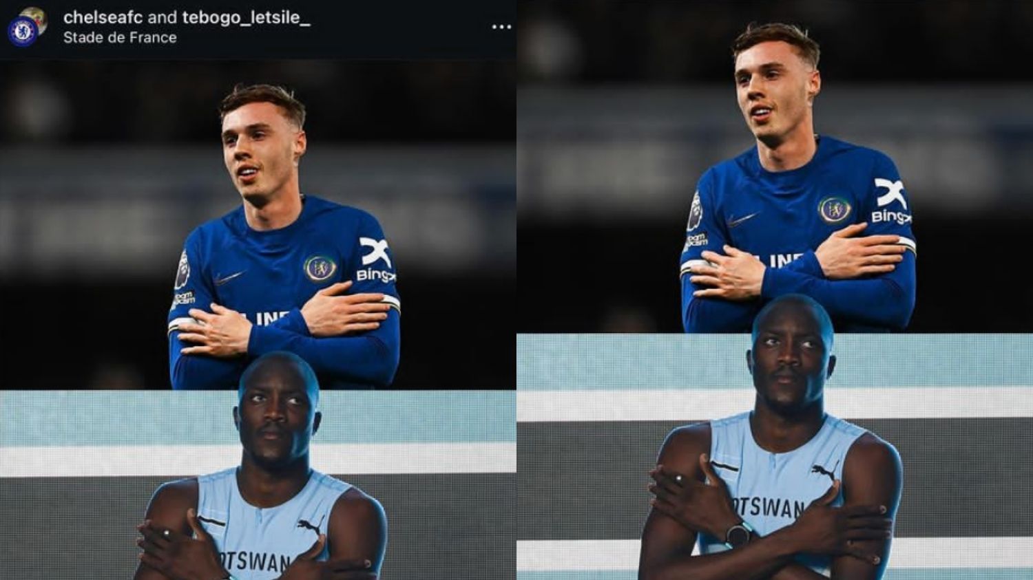 Letsile Tebogo Lakukan Selebrasi Ala Cole Palmer di Olimpiade Paris 2024, Auto Diposting Chelsea FC!