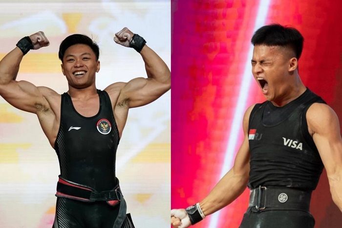 Menilik Persaingan Ketat Rizki Juniansyah dan Rahmat Erwin Abdullah di Angkat Besi Kelas 73 Kg