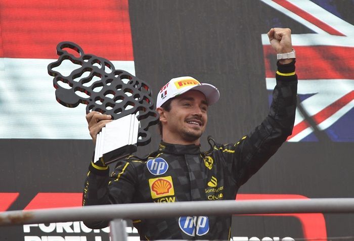 Charles Leclerc Getarkan Tifosi, Berkat Strategi Berani Ferrari yang Membuahkan Hasil