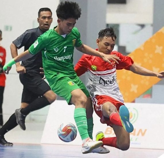 Meski Pesta Gol atas Lampung, Tim Futsal Aceh Gagal Lolos dari Fase Grup di PON XXI 2024