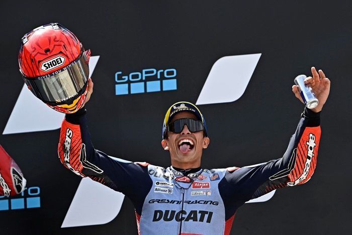 Menang di Sirkuit Misano, Marquez Pangkas Jarak di Klasemen MotoGP dengan Bagnaia dan Martin