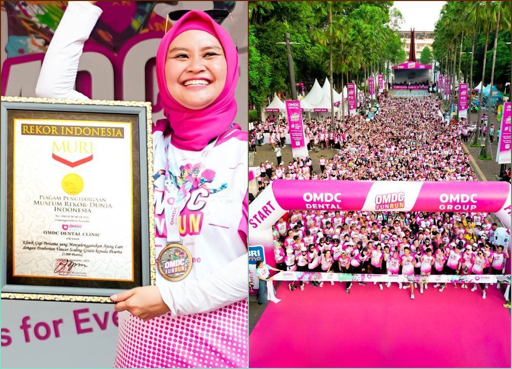 Sukses Digelar, Penggagas OMDC Fun Run Raih Rekor MURI Untuk Aktivitas Ini