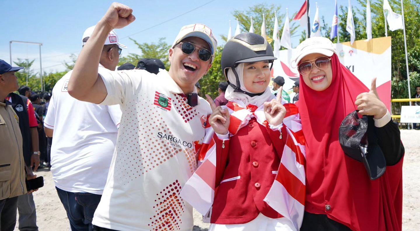 Aisha Hakim, Putri Irfan Hakim Berhasil Meraih Medali Emas Cabang Berkuda di Ajang PON 2024!