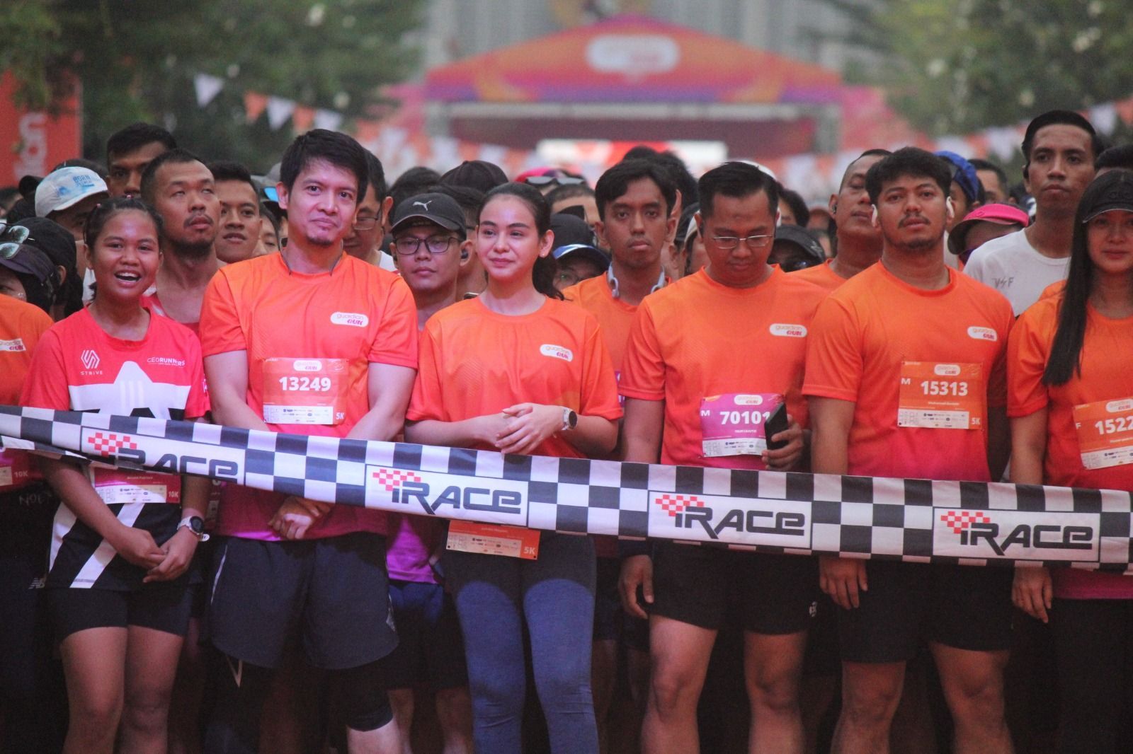 GBK Mendadak Oranye, Dimas Seto hingga Sahila Hisyam Ikut Lari 5K & 10K